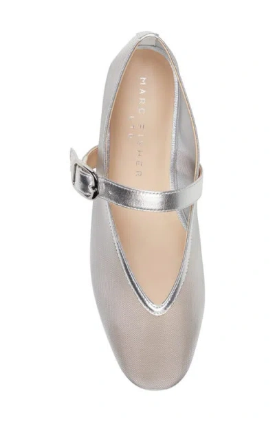 Marc Fisher Ltd Godina Mesh Mary Jane Flat In Multi