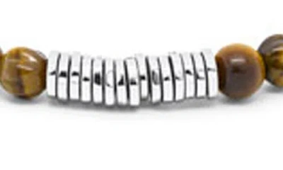 Tateossian Classic Discs Beaded Bracelet In Multi
