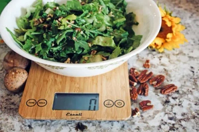 Escali Arti 15 Lbs Digital Kitchen Scale In Brown