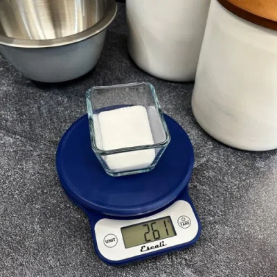 Escali Telero Digital Kitchen Scale In Blue