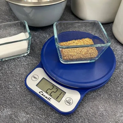 Escali Telero Digital Kitchen Scale In Blue