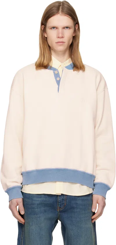 Isabel Marant Mathias Sweatshirt In Neutral