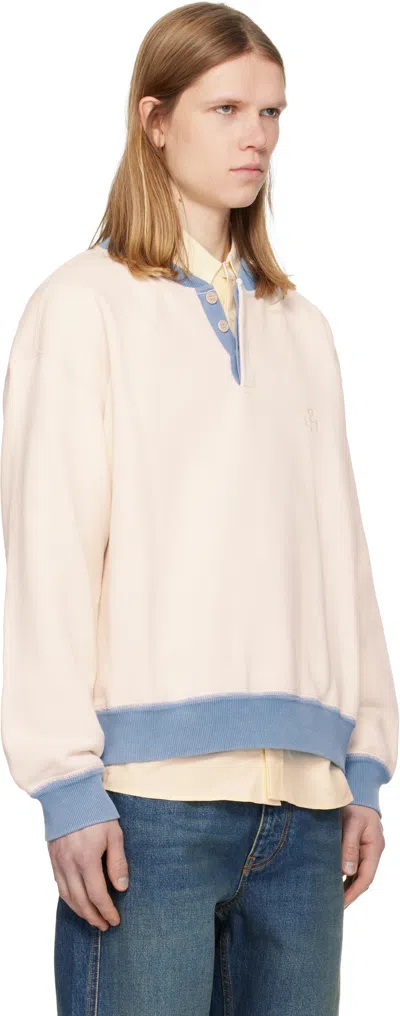 Isabel Marant Mathias Sweatshirt In Neutral
