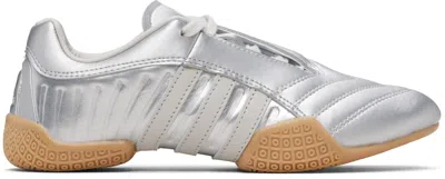 Adidas Originals Women S Taekwondo Mei Elite Sneakers Silver Metal In Gray