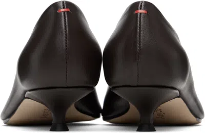 Aeyde Cari Pointed-toe Pumps In Brown
