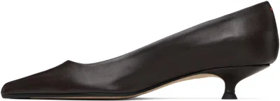 Aeyde Cari Pointed-toe Pumps In Brown
