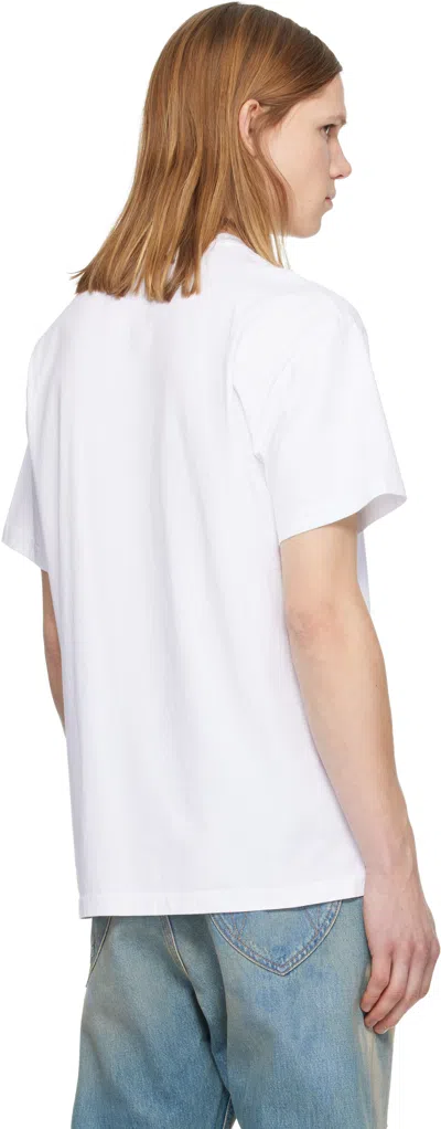 Vivienne Westwood Crew Neck Graphic Print Short Sleeve T-shirt In White