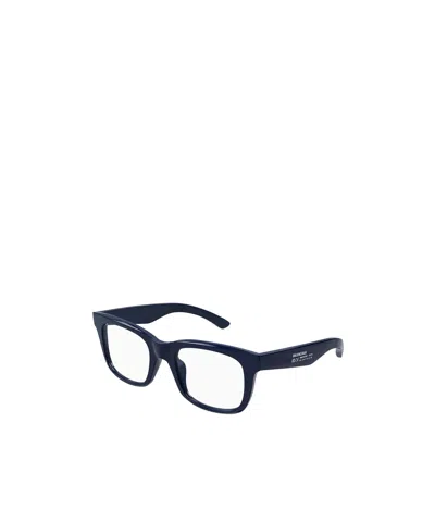 Balenciaga Eyewear Rectangular Frame Glasses In Black