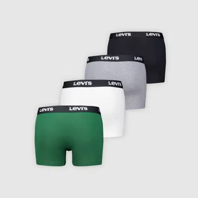 Levi's Repeat Logo Boxer Brief 4 Pack In Multi