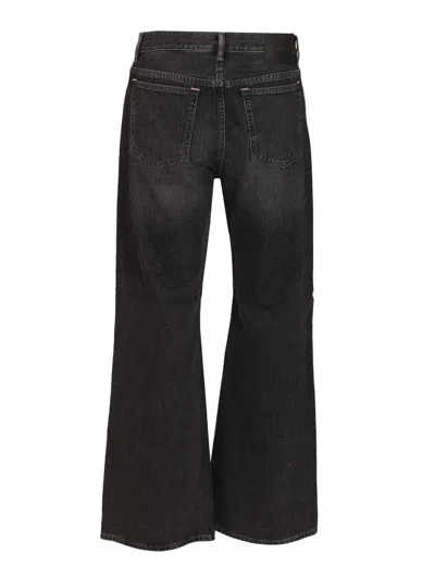 Acne Studios Men Deep Black Jeans In Black