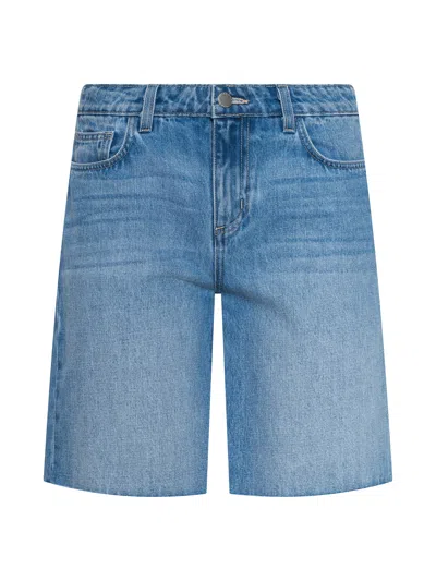 L'agence River Mid Rise Bermuda Short In Multi