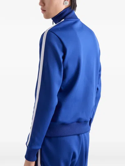 Prada Men's Technical Fabric Blouson Jacket In Blue