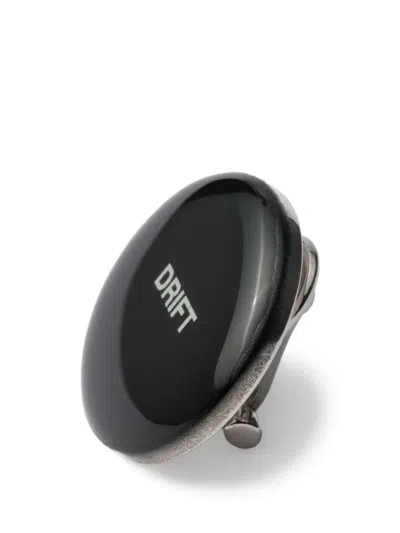 Prada Graphic Earring In Black