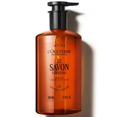 L'occitane Le Savon Verbena Liquid Hand Soap In Transparent