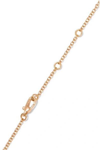 Shop Pomellato Nudo 18-karat Rose Gold Prasiolite Necklace