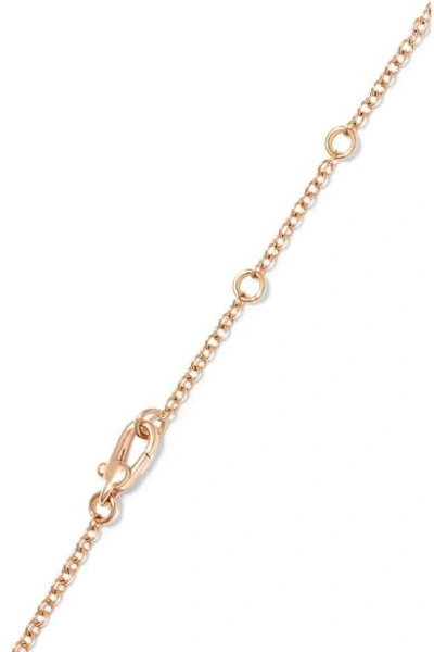Shop Pomellato Nudo 18-karat Rose Gold Topaz Necklace