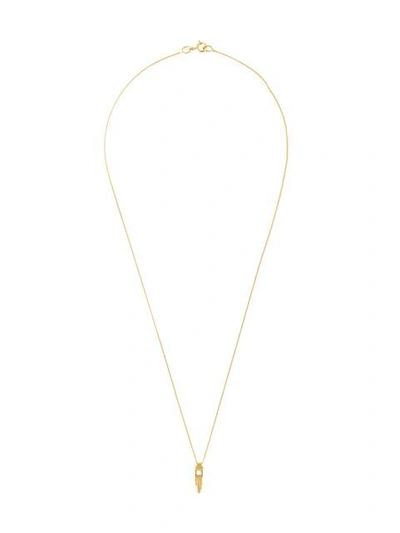 Shop Ros Millar 'sun Gun' Pendant Necklace In Metallic