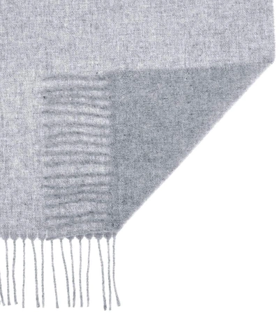 Shop Acne Studios Canada Wool Scarf In Grey