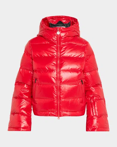 Perfect Moment Polar Flare Jacket In Red