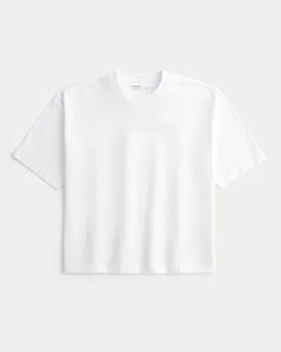 Hollister Super Boxy Crew T-shirt In Blue