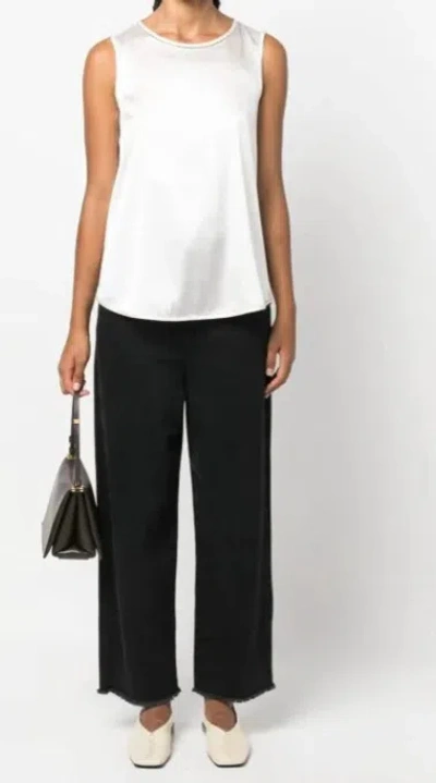 Peserico Punto Luce-detail Satin Top In White