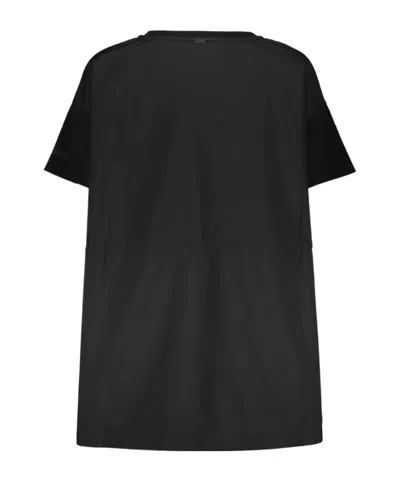 Herno Drawstring-waist T-shirt In Black