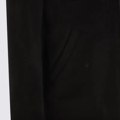 Lardini Wool Zip-front Bomber Jacket In Blue