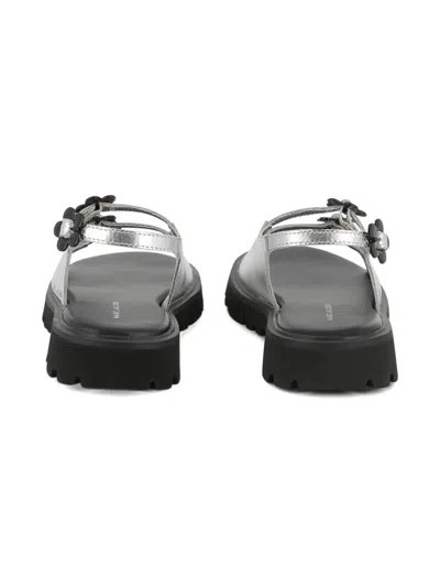 Marc Jacobs Flower-embellished Sandals In Multi