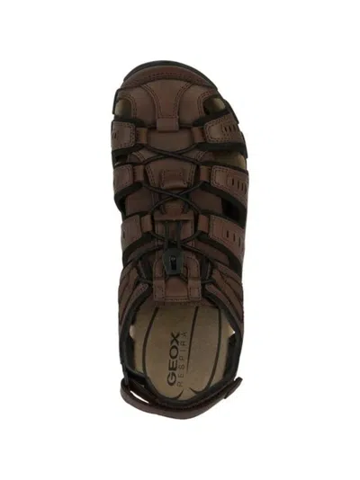 Geox Mo Strada Sandals In Brown