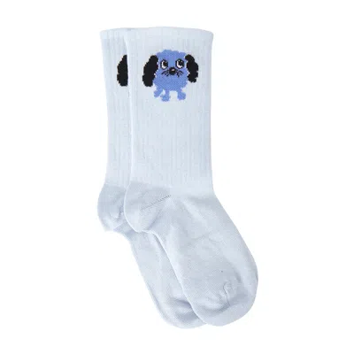 Mini Rodini Patterned Socks Seven-piece Set In Brown