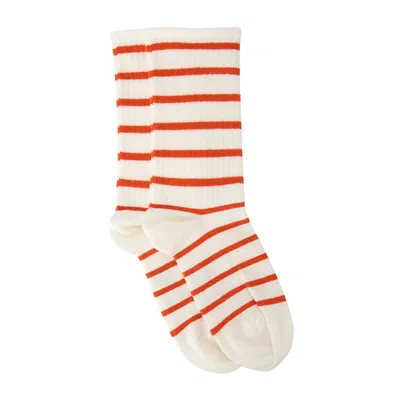 Mini Rodini Patterned Socks Seven-piece Set In Brown