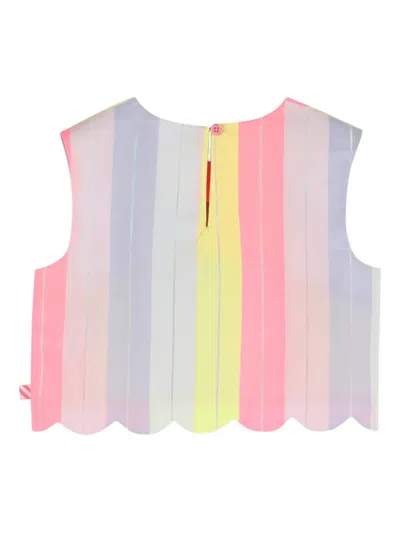 Billieblush Striped-pattern Top In Multi