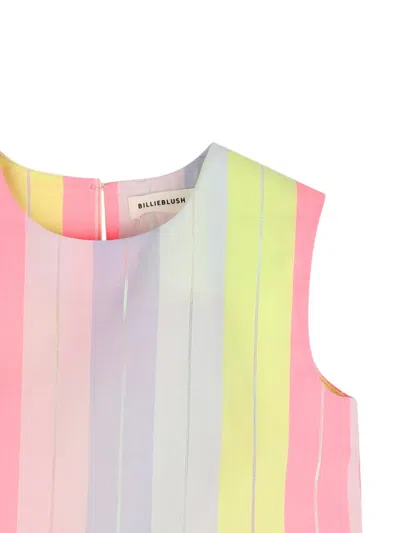 Billieblush Striped-pattern Top In Multi