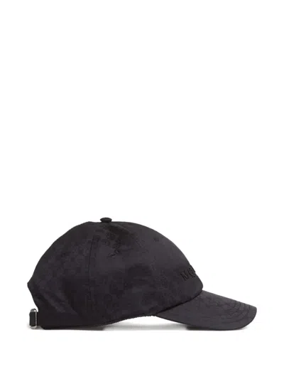 Alexander Mcqueen Patterned Cap Hat In Blue