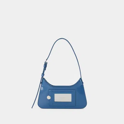 Acne Studios Platt Micro Shoulder Bag In Blue