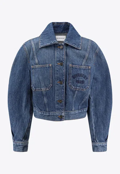 Givenchy Jean Paul Gaultier Multicolor The Yellow Butterfly Polyamide Cardigan In Blue