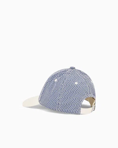 Armani Exchange Hat In Technical Fabric In Blue