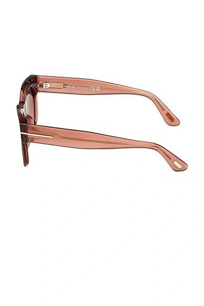 Tom Ford Cat-eye Sunglasses In Brown