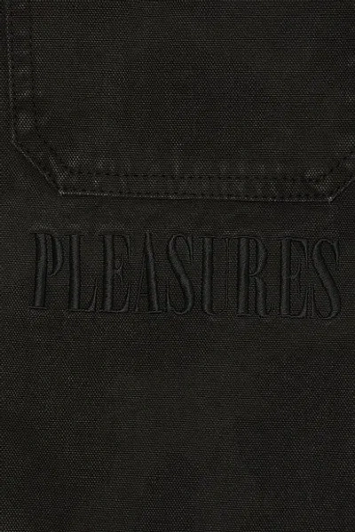 Pleasures Cowhide Work Jacket In Gray