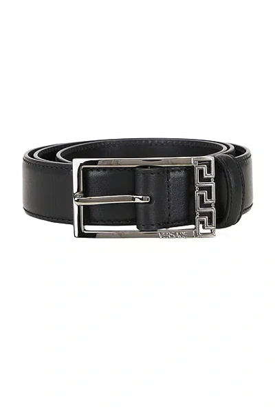 Versace Belt In Black
