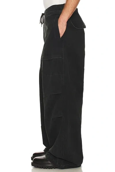 Entire Studios 'barren Cargo' Pants In Black