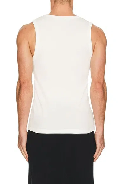 Entire Studios Rib Tank In White