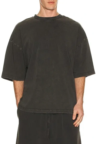 Entire Studios Oversized Crew Neck T-shirt In Black
