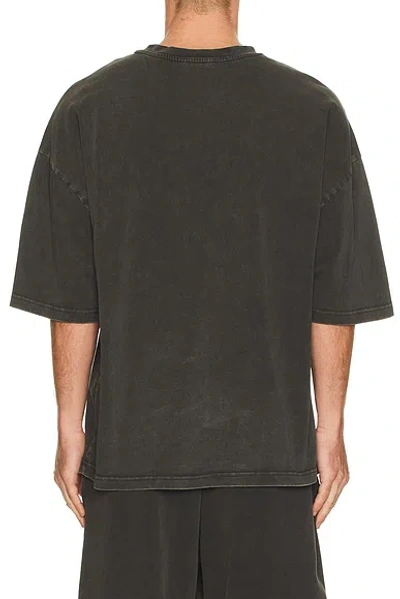 Entire Studios Oversized Crew Neck T-shirt In Black