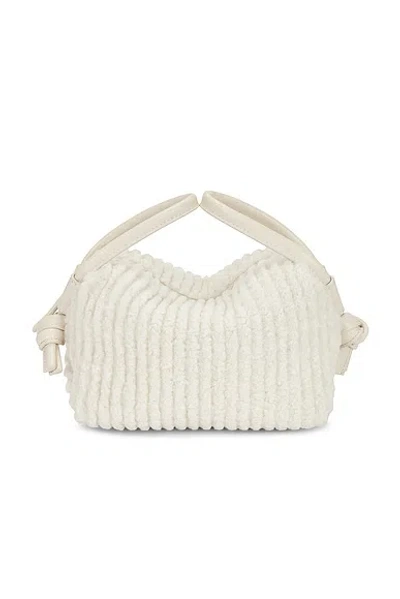 Bottega Veneta Loop Top Handle Bag In White