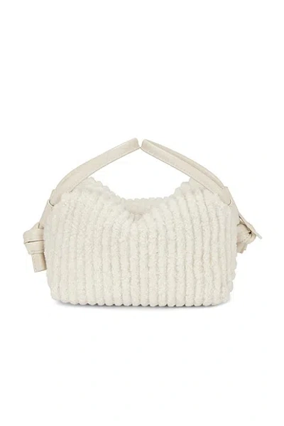 Bottega Veneta Loop Top Handle Bag In White