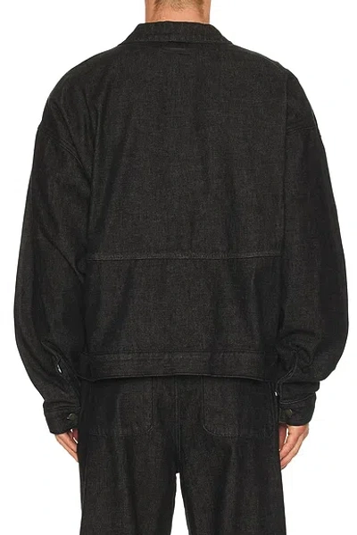 Essentials Work Jacket In Black