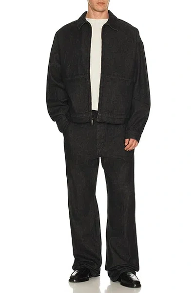 Essentials Work Jacket In Black