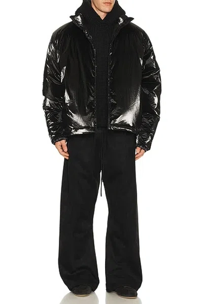 Essentials Puffer Jacket In Black