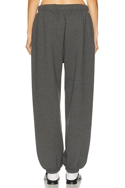 Essentials Drawstring-fastening Track Pants In Gray